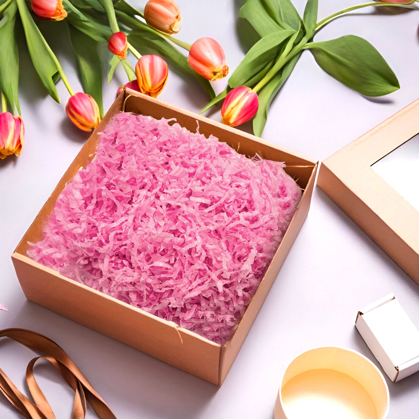 Baby Pink Tissue Shred 20g