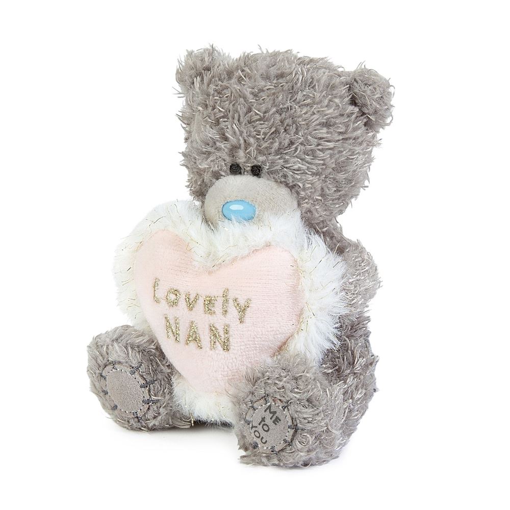 Me to You Tatty Teddy 'Lovely Nan' 10cm Plush Bear With Satin Banner Official Collection