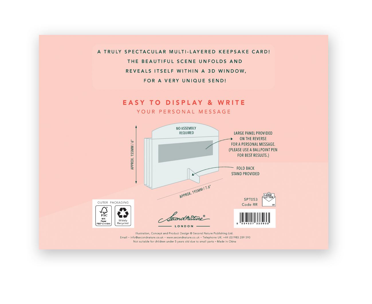 Lettering & Flowers Design I Love You Wife Birthday Blank Open Card 