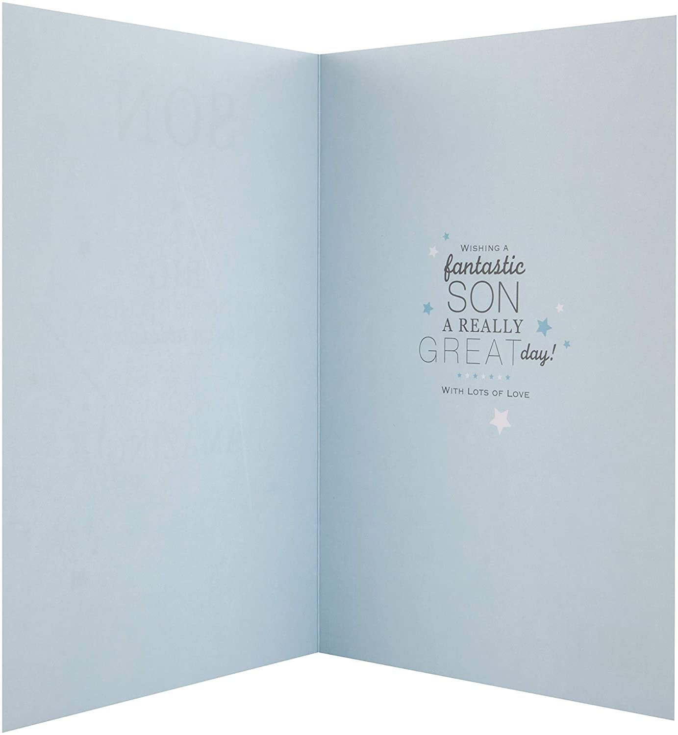 Son Birthday Card 'A Big Star'