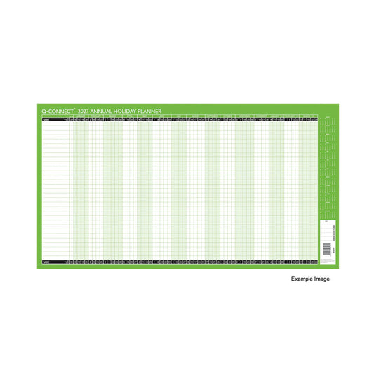 Janrax 2027 Staff Holiday Planner Unmounted - 754 x 410mm