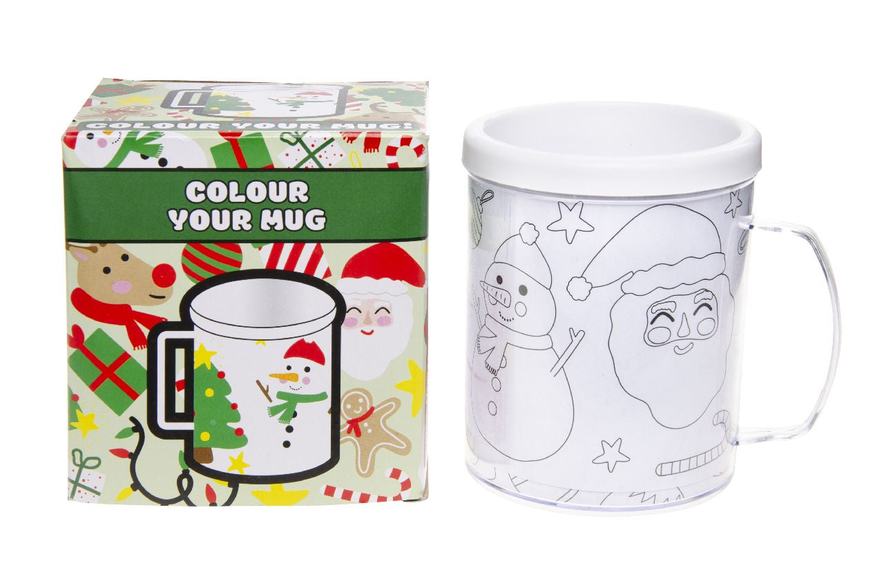 Christmas Color Your Own Mug