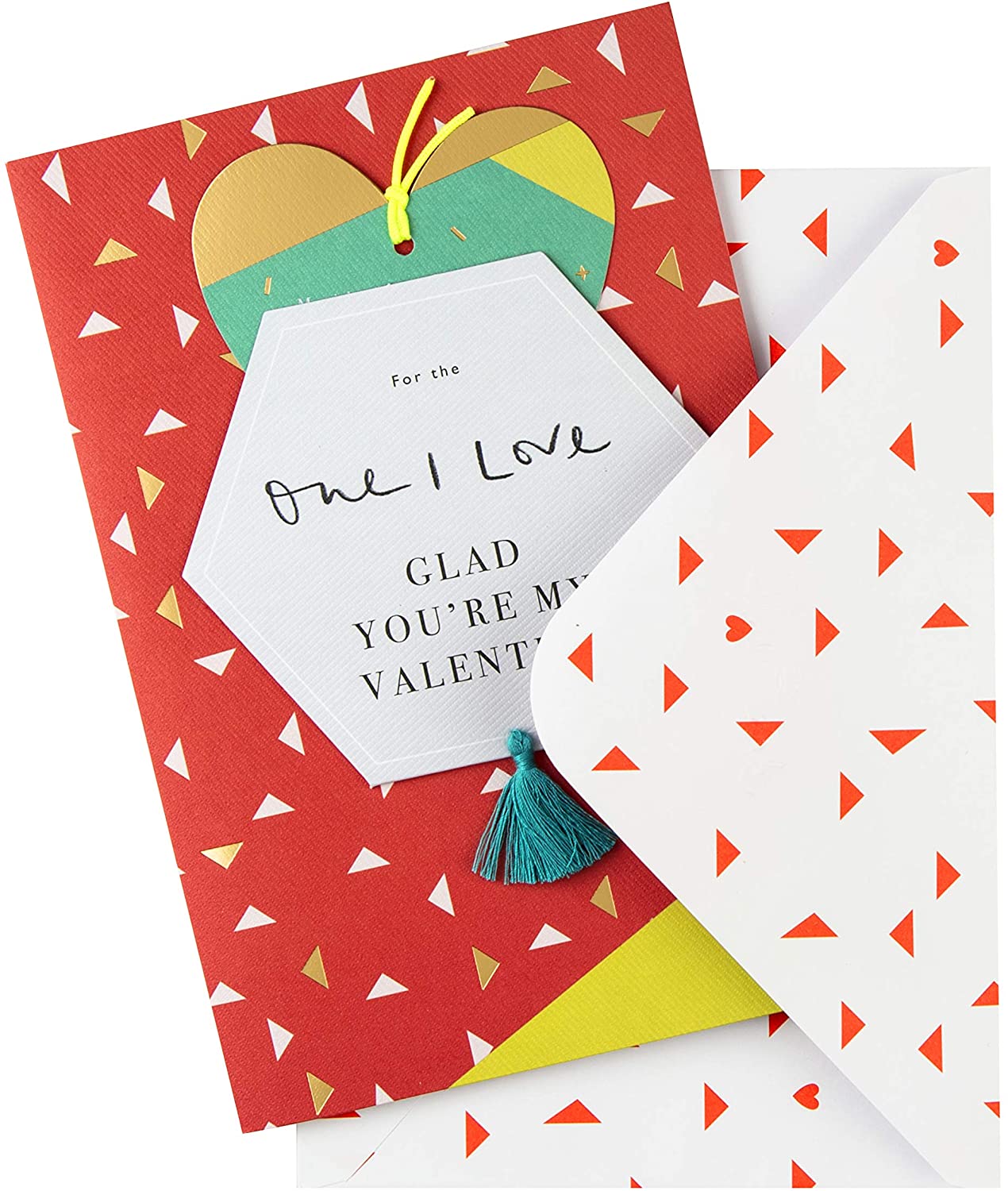 Valentine's Day Card For The One I Love with Detachable Love Note Keepsakes