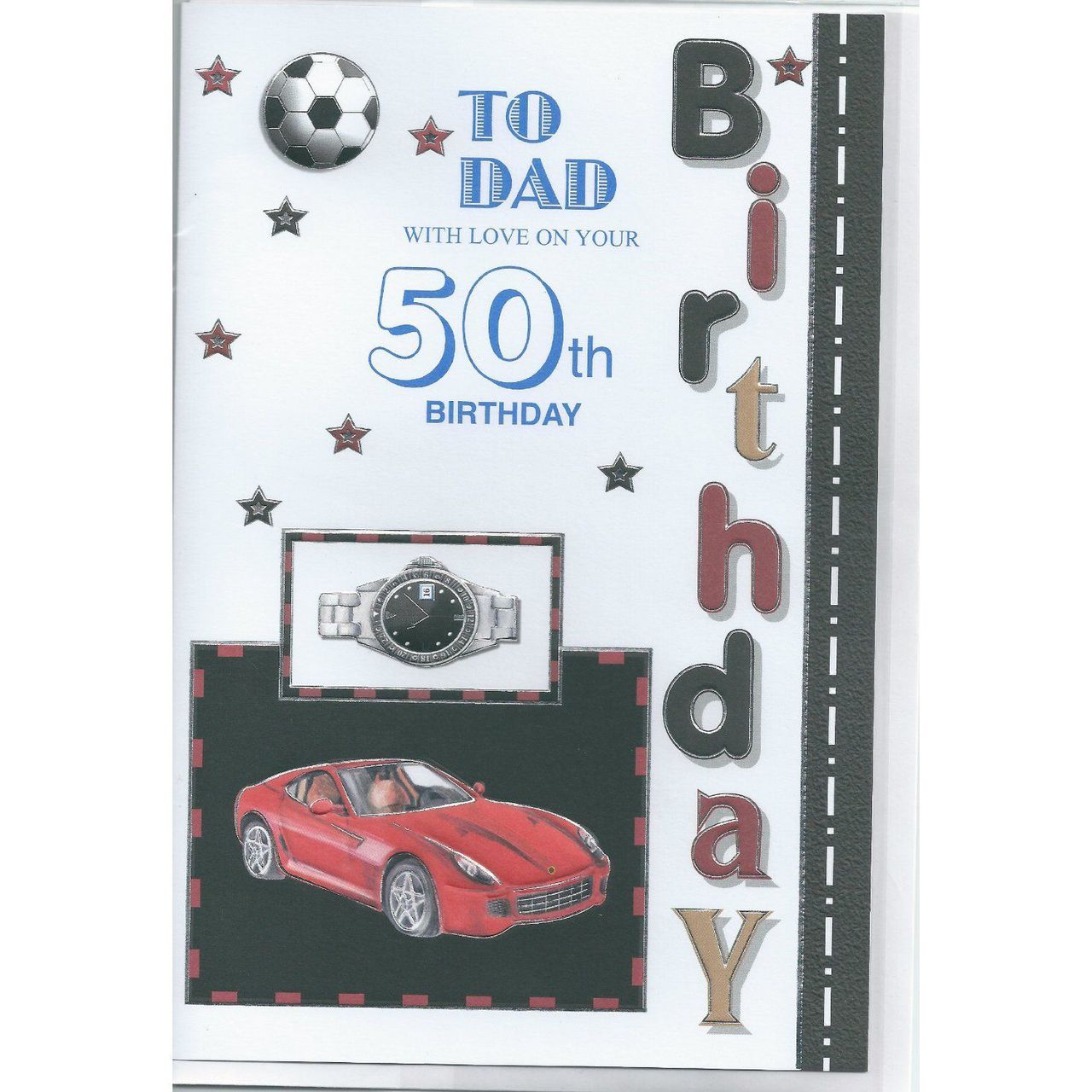 To Dad With Love On Your 50th Birthday ardC