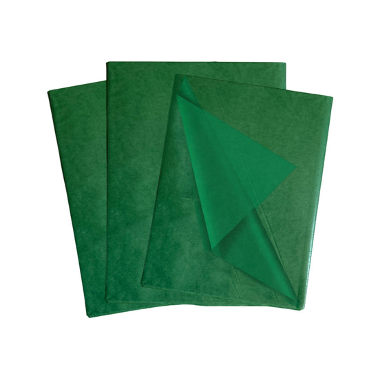 Pack of 1440 Dark Green Acid Free 50 x 70cm Tissue Paper Sheets
