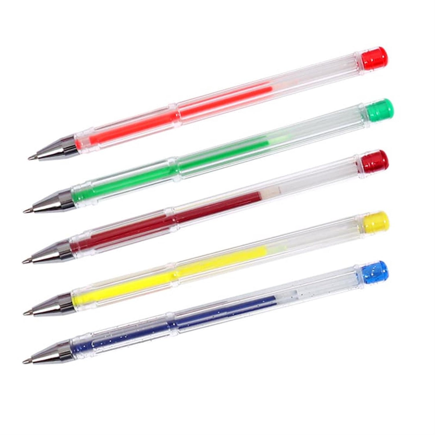 Pack of 60 Pastel Neon Glitter Gel Ink Pens