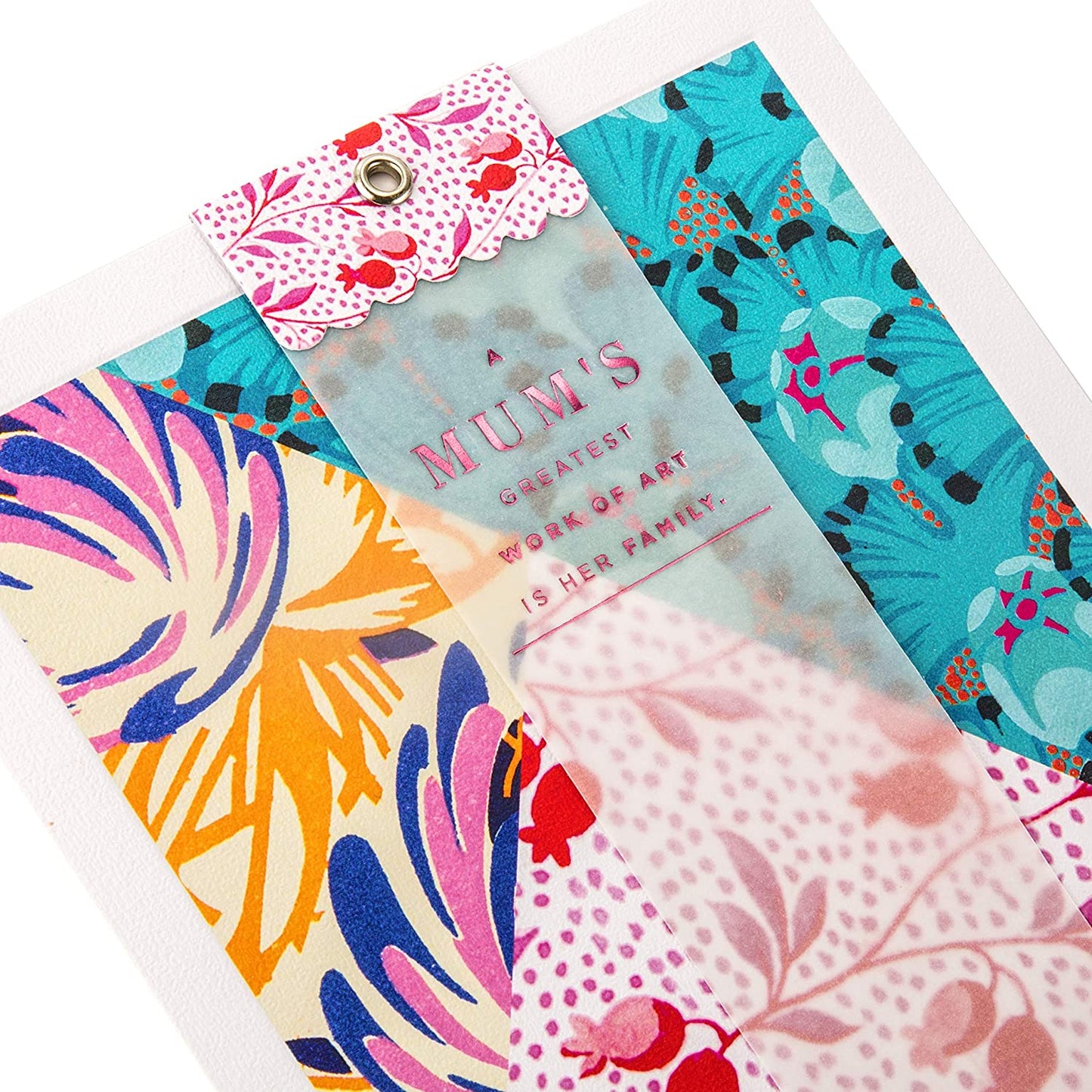 For Mum Archive Pattern Design Mother's Day Card