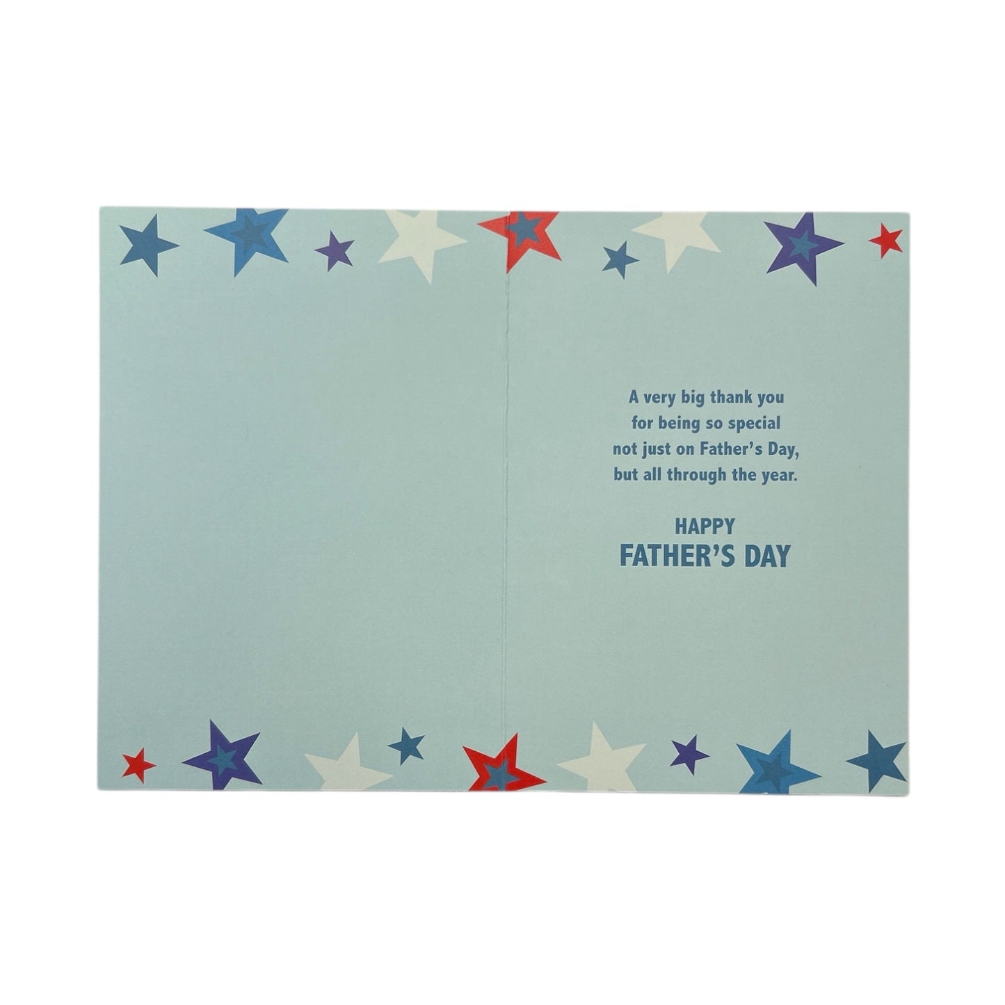 From All Of Us Colourful Stars Design Father's Day Card