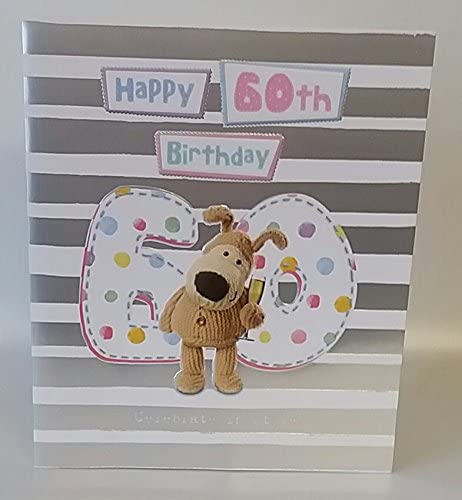 Boofle Age 60th Birthday Card 
