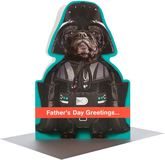 Star Wars Father's Day Card "Bark Side" 