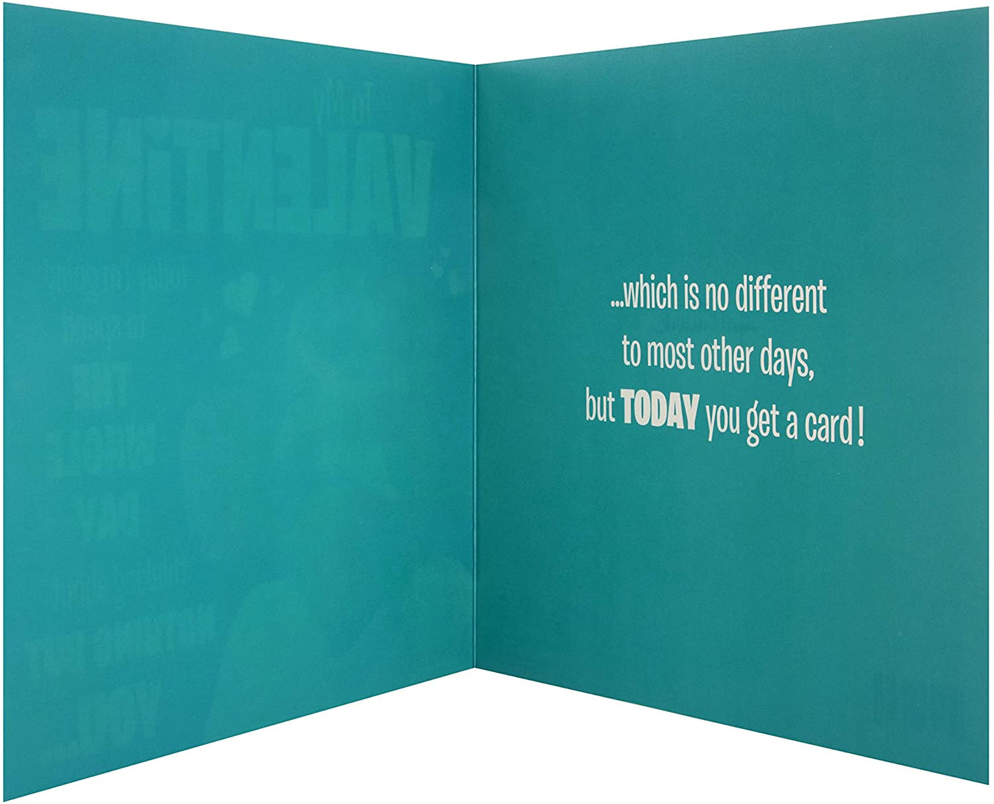 Googly Eyed Chimp Design Valentine's Day Card 