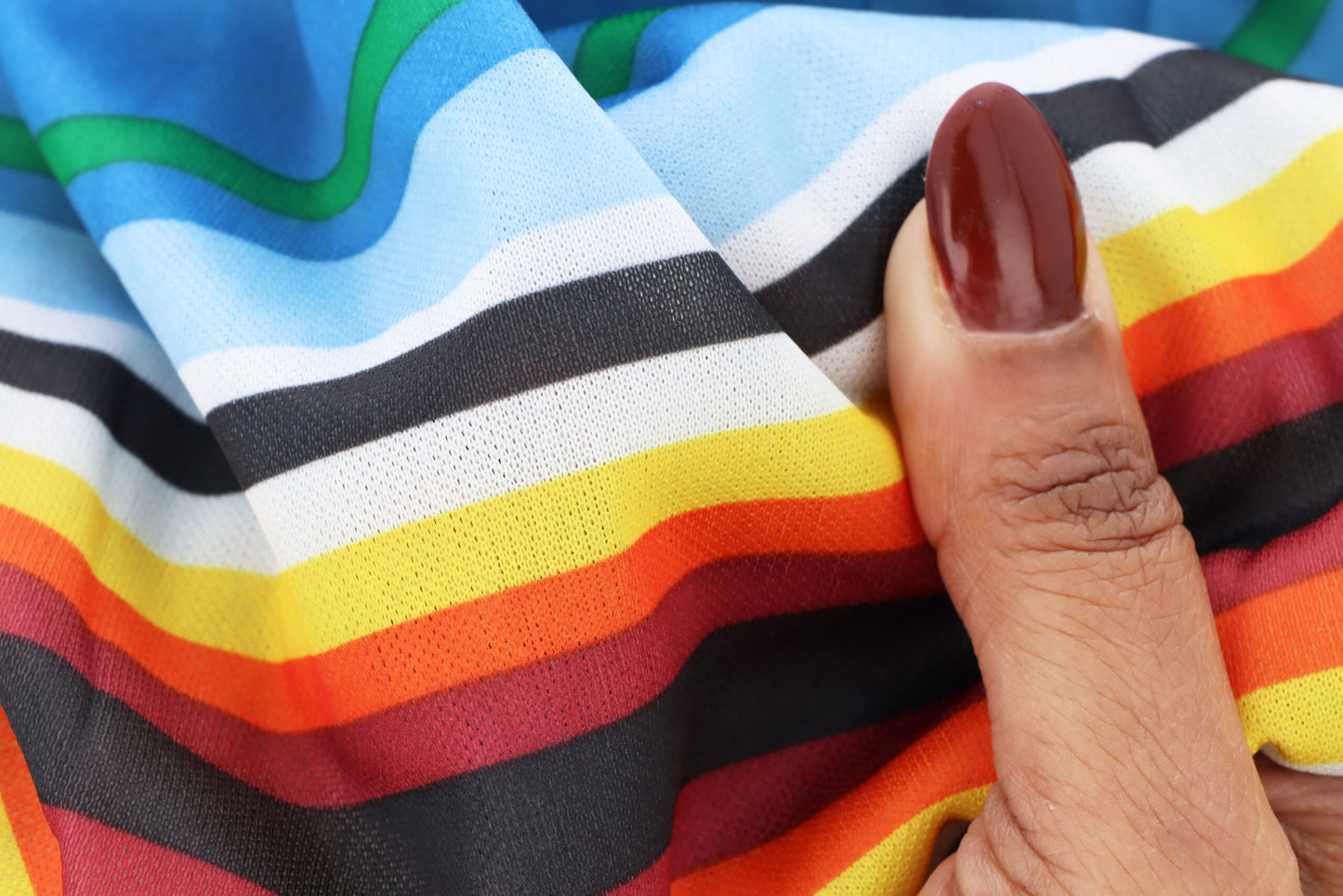 Blue Poncho Adult Fancy Dress Costume