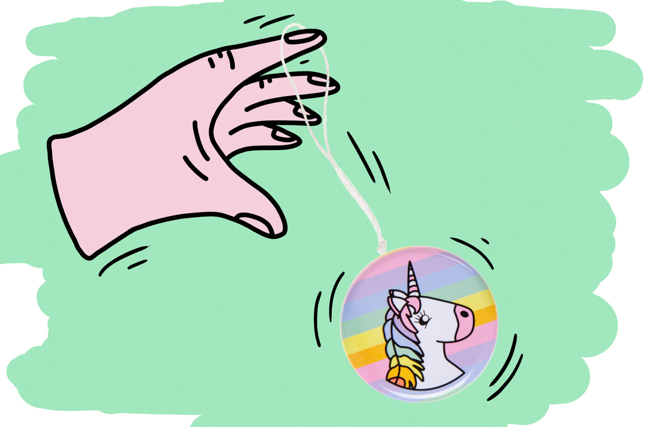 Single Metal Yo-Yo Unicorn Theme Return Top
