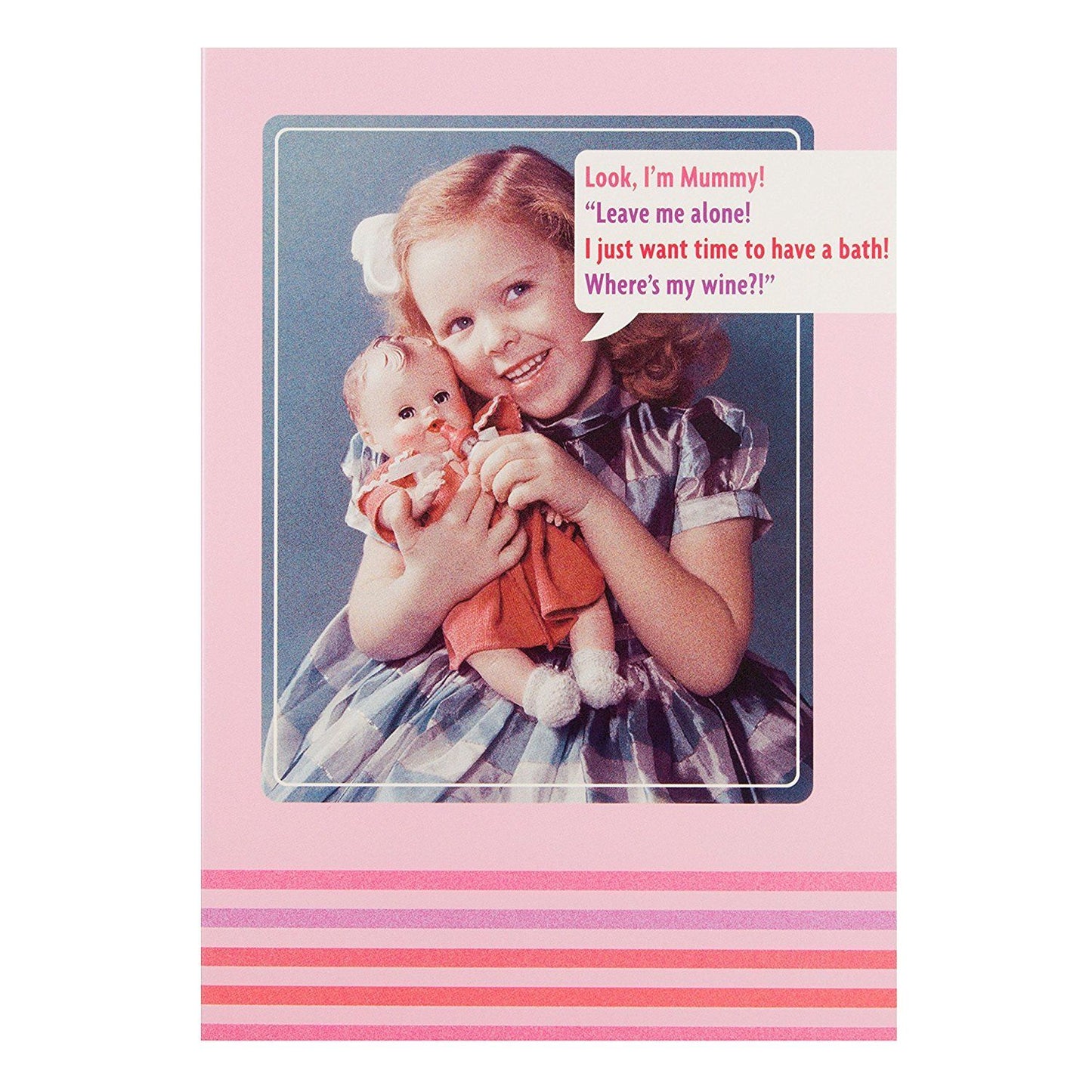 "Wine" Funny Mother's Day Greeting Card