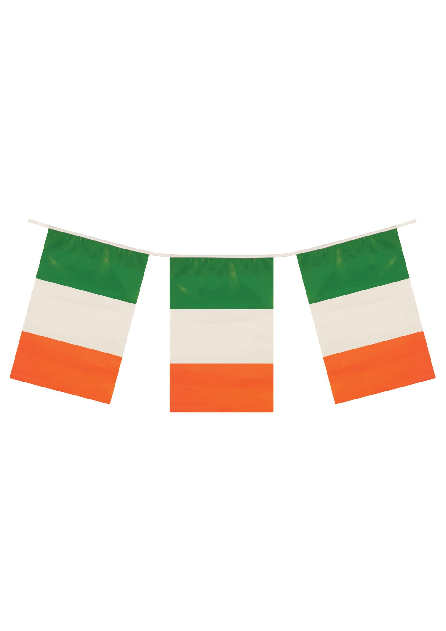 Ireland Flags Bunting 12ft with 11 Eire with Pvc Pennants