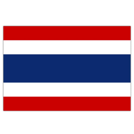 5ft x 3ft THAILAND / THAI FLAG WITH EYELETS PREMIUM QUALITY