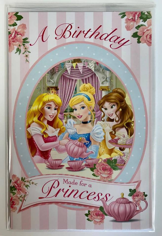 Disney Made For a Princess Birthday Greeting Card 'Magical'