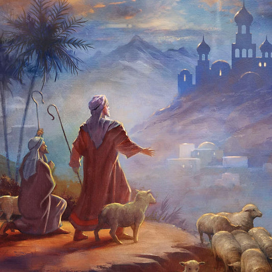 Pack of 8 Shepherds Of Bethlehem Marie Curie Charity Christmas Cards