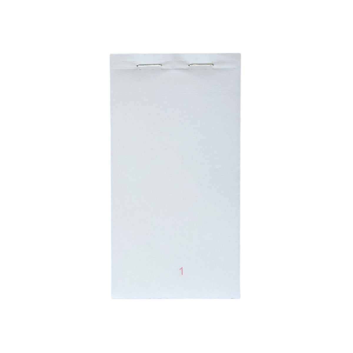 Pack of 50 76mm x 140mm Plain White Duplicate NCR Service Pads