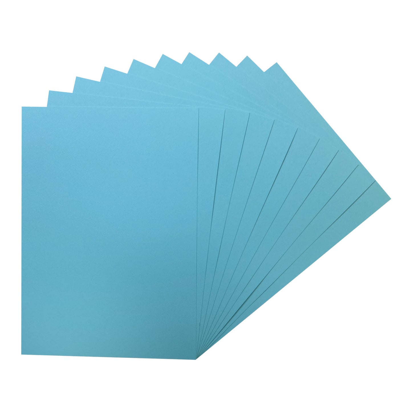 Pack of 250 A5 Light Blue Coloured Card 160gsm Sheets
