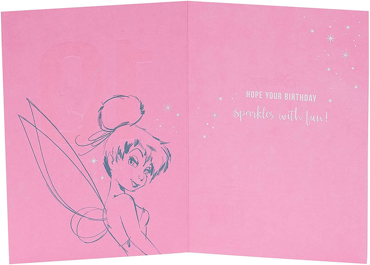 Disney Age 10 Girl Birthday Card 