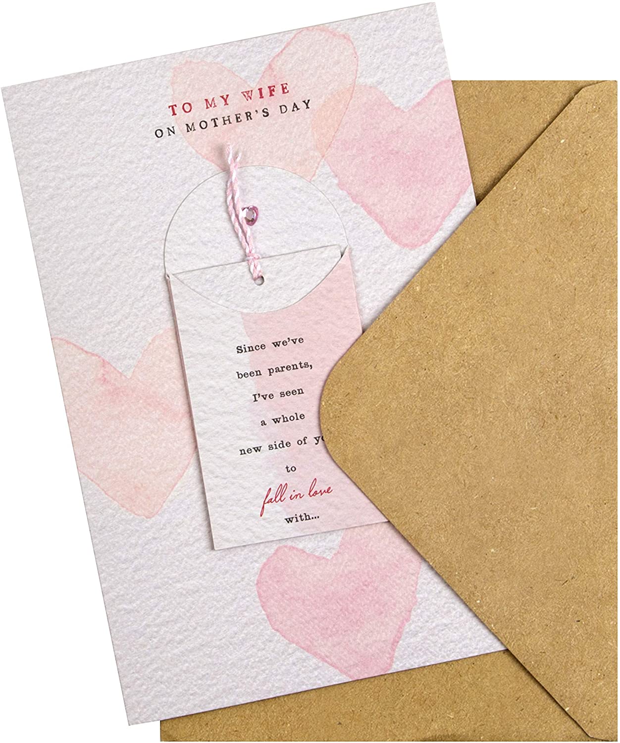 To My Wife Hidden Message Feature Mother's Day Card