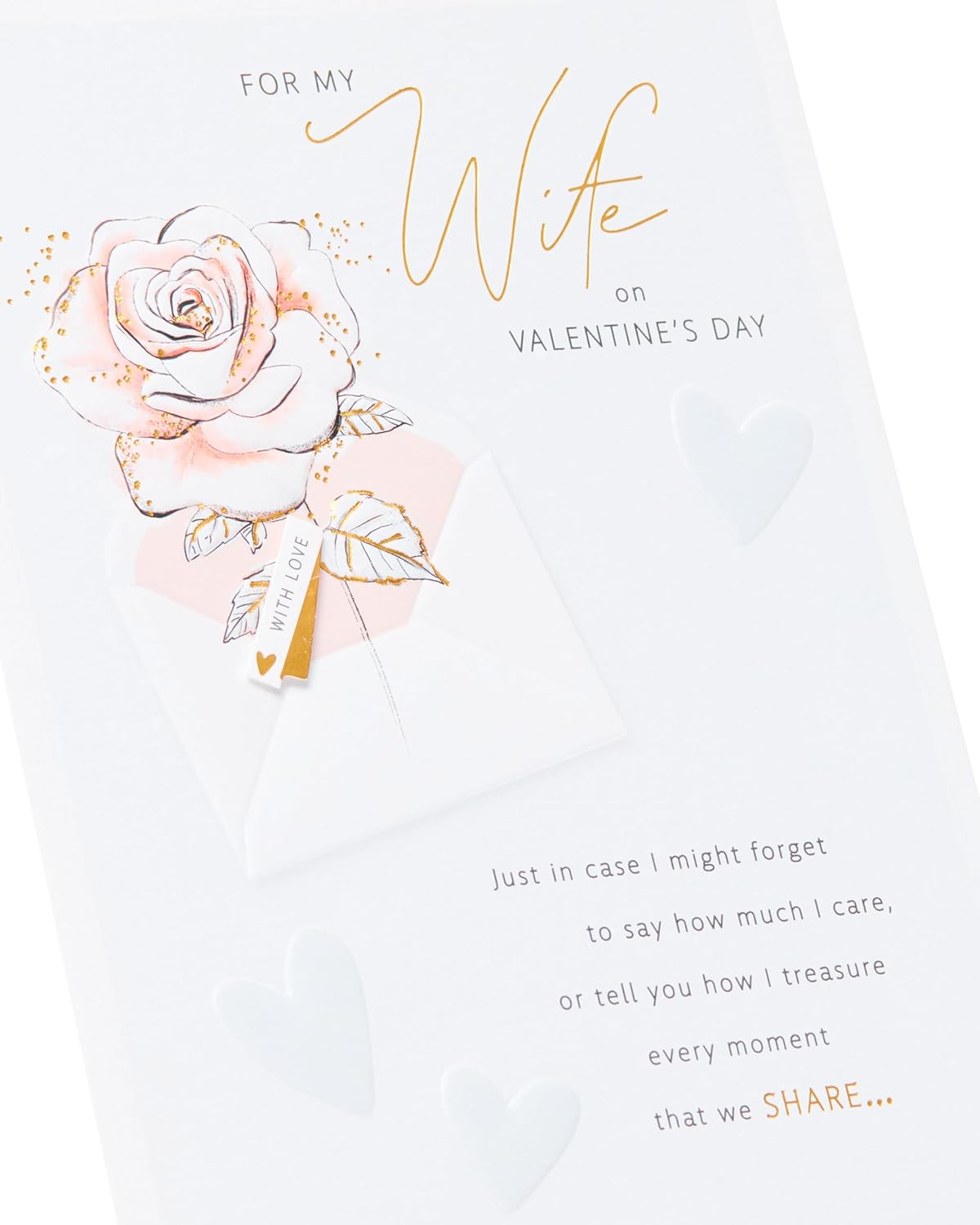 Poem Design Wife Valentine's Day Card