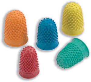 Q-Connect Thimblettes Size 3 Orange