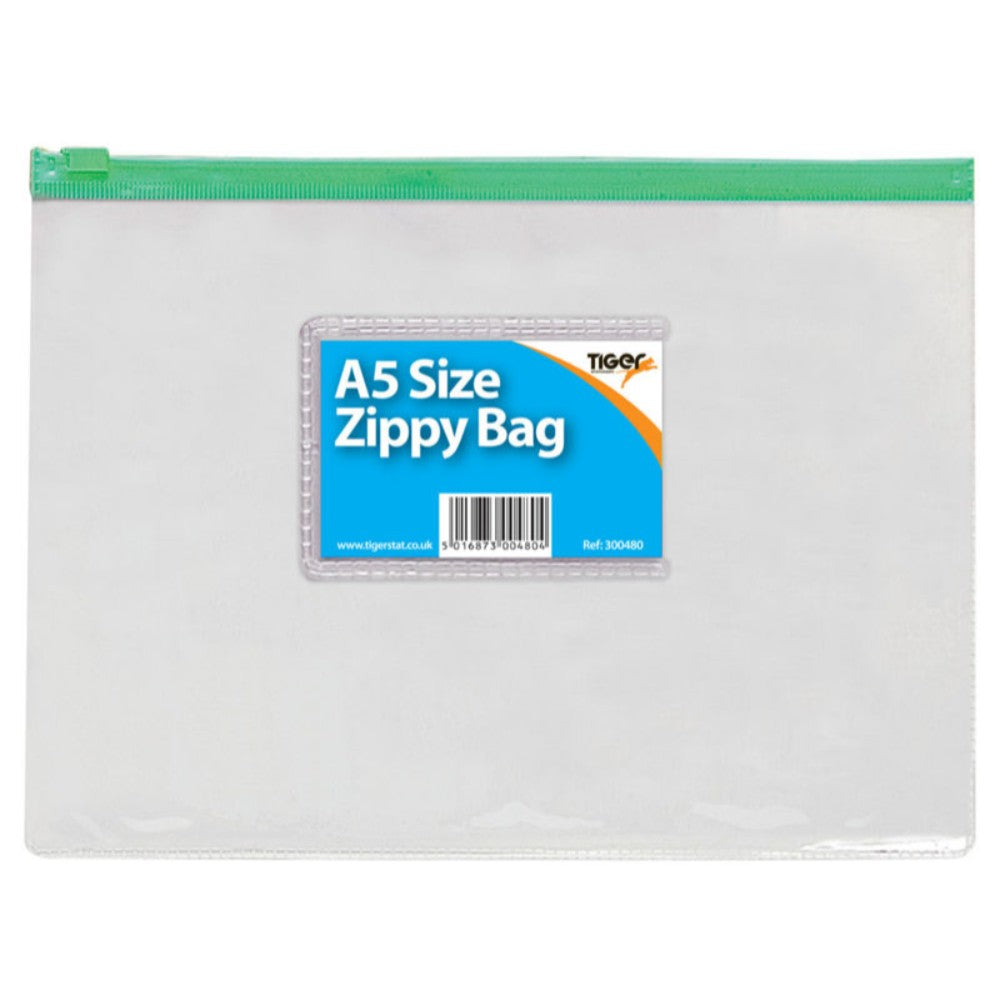 Pack of 12 A5 Zippy Bags (Assorted)