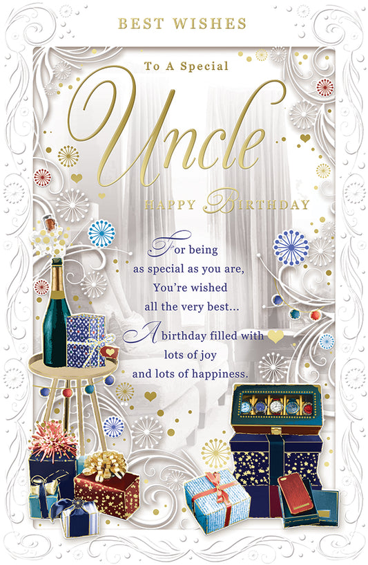 To A Special Uncle Opacity Birthday Card