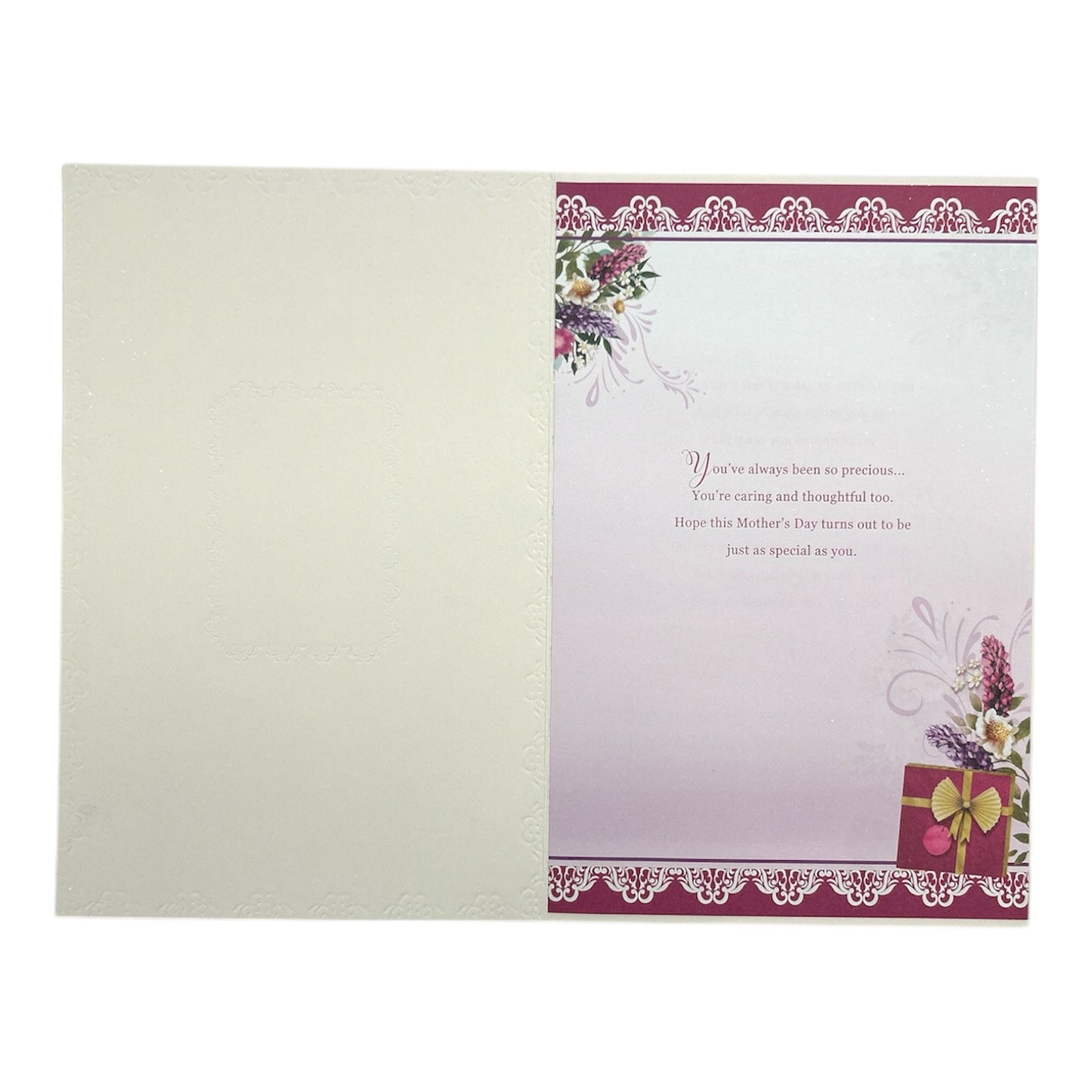 To a Special Gran Cake And Flowers Design Mother's Day Card
