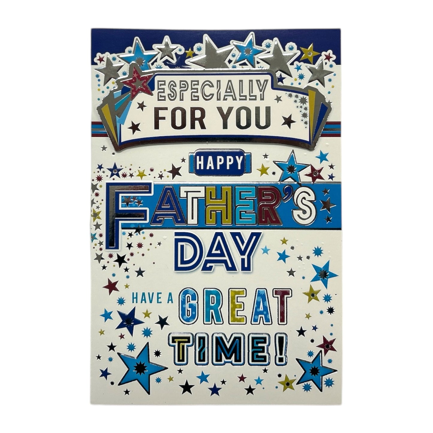 Especially For You Star Brust Design Father's Day Card