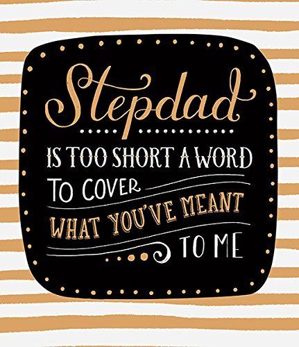 Stepdad Birthday Foil Greeting Card