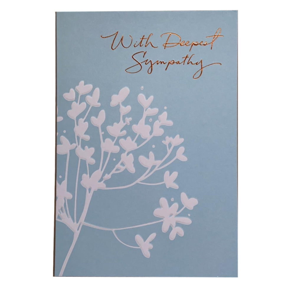 On Difficult Time Deepest Sympathy Card