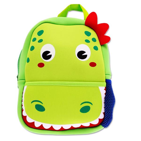Cute Animal Junior Dinosaur Design Neoprene Backpack by Emotionery
