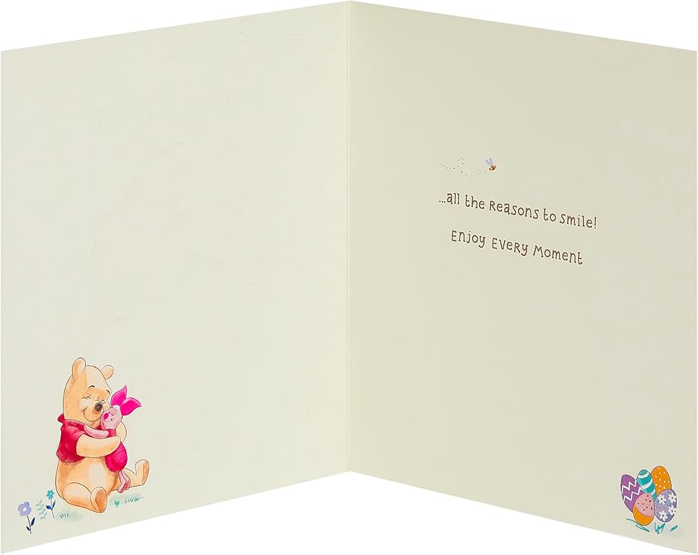 Disney Winnie the Pooh Easter Card