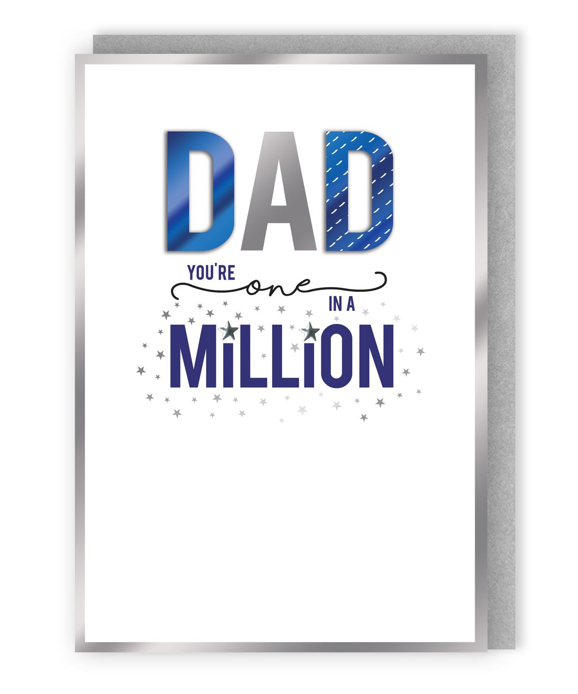 Dad You're One In A Million Father's Day Card