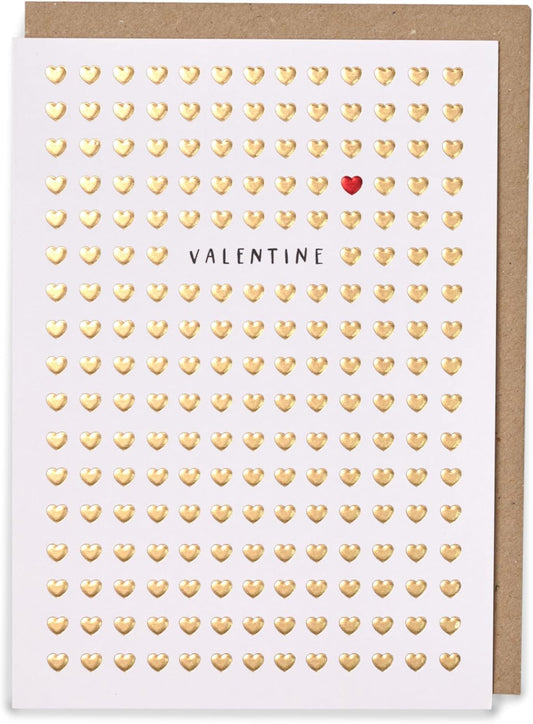 Kindred Gold Hearts Valentine's Day Card