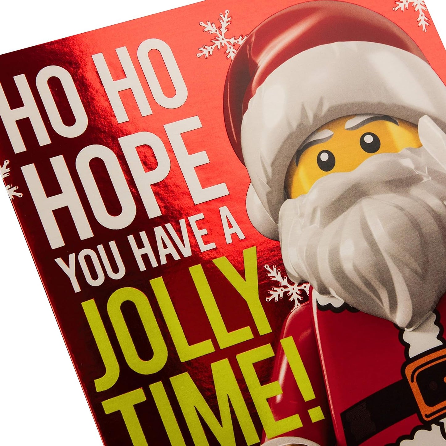 Lego Santa Design Christmas Card for Any Recipient