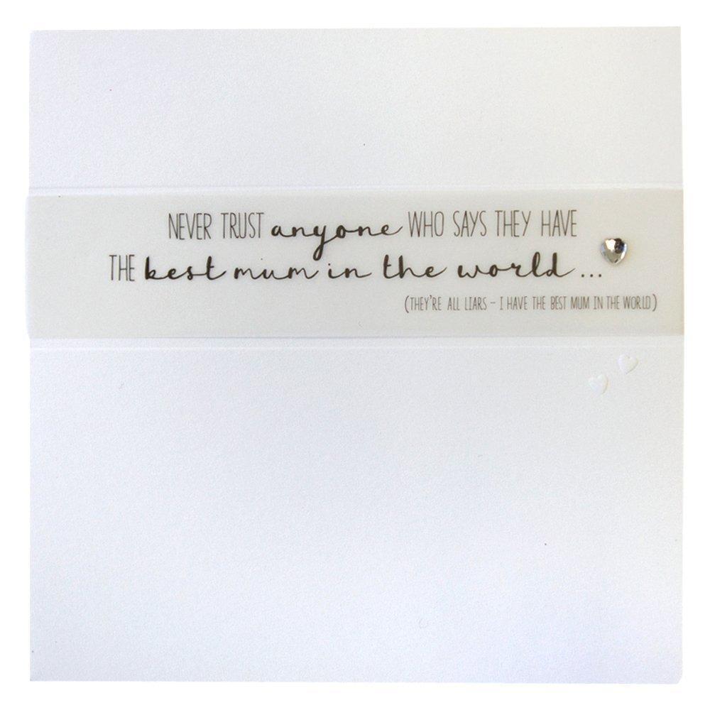 'Mum Contemporary Elegant' Mother's Day Card