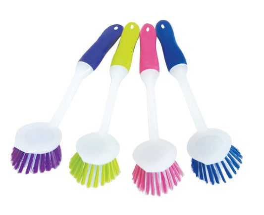 Duzzit - Round Head washing Up Dish Brush - Assorted Colours