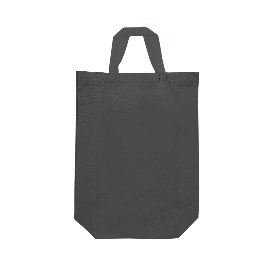 Pack of 25 Grey Coloured 30x38x10cm Non-Woven Bags with Handle