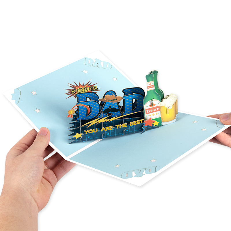 Star of the Day 3D Pop Up Father’s Day Card