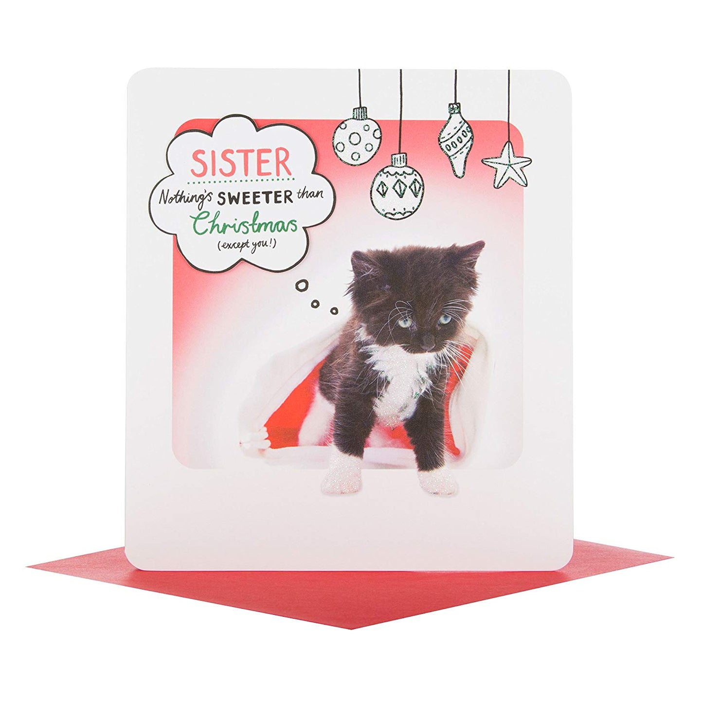 Sister "Lucky To Have You" Birthday Card 