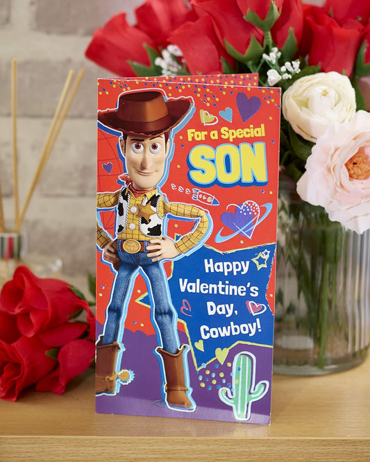 Special Son Toy Story Valentine's Day Card