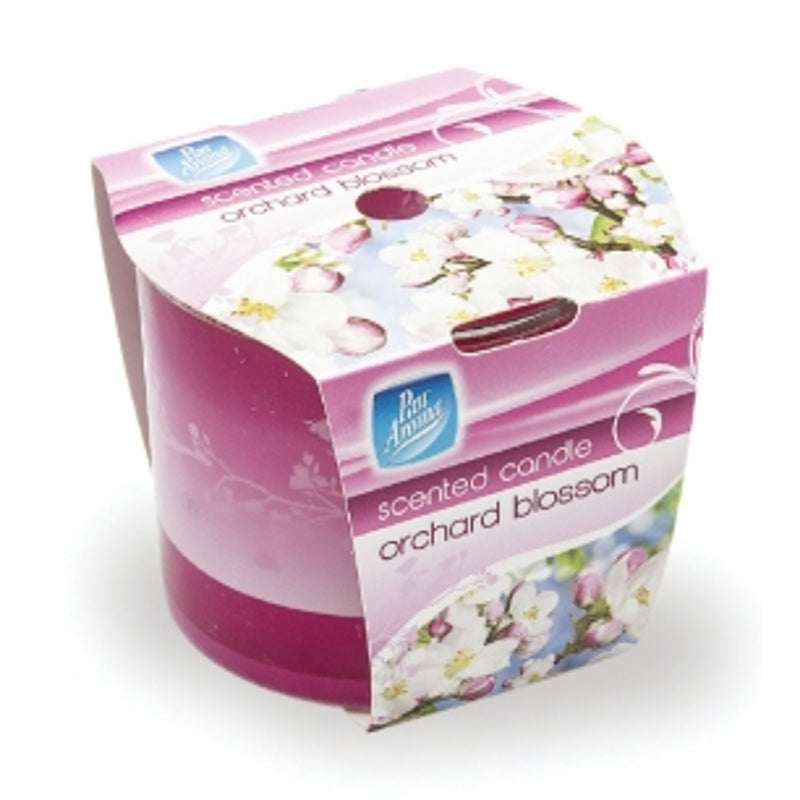 Pan Aroma Straight Edge Sleeve Wrap Candle - Orchard Blossom