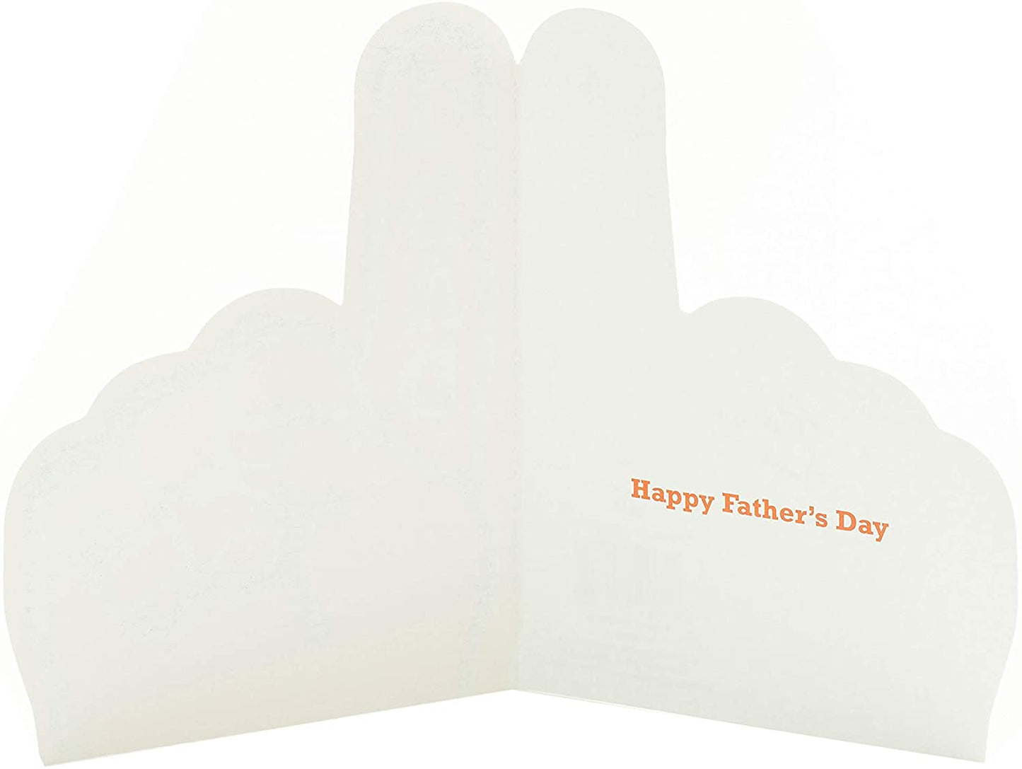 Foam Hand No. 1 Father's Day Card 