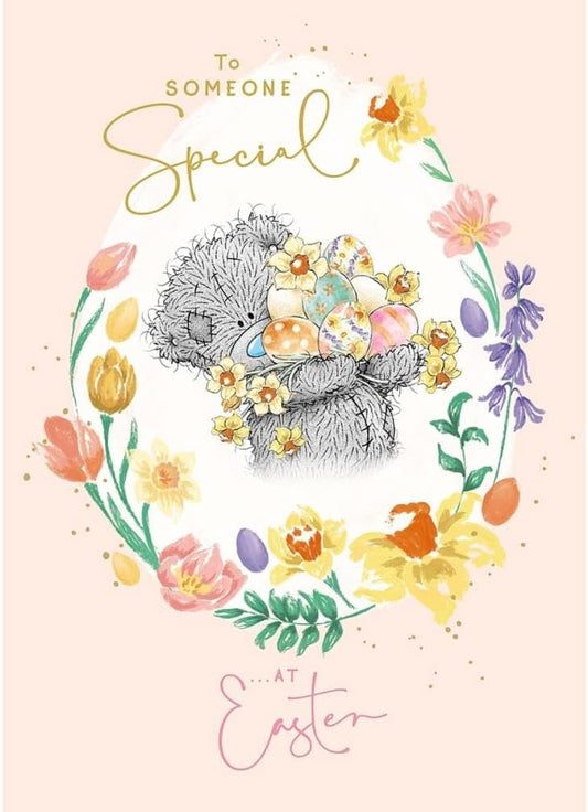 Bear With Eggs Someone Special Easter Card