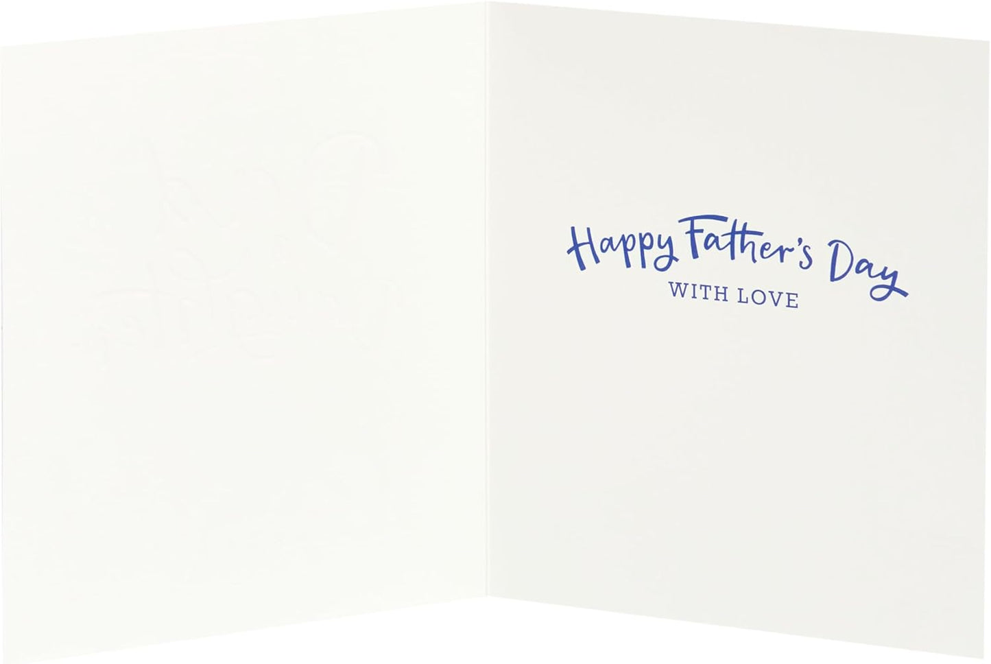 Hand Lettering Design To Dad From Daughter Father's Day Card
