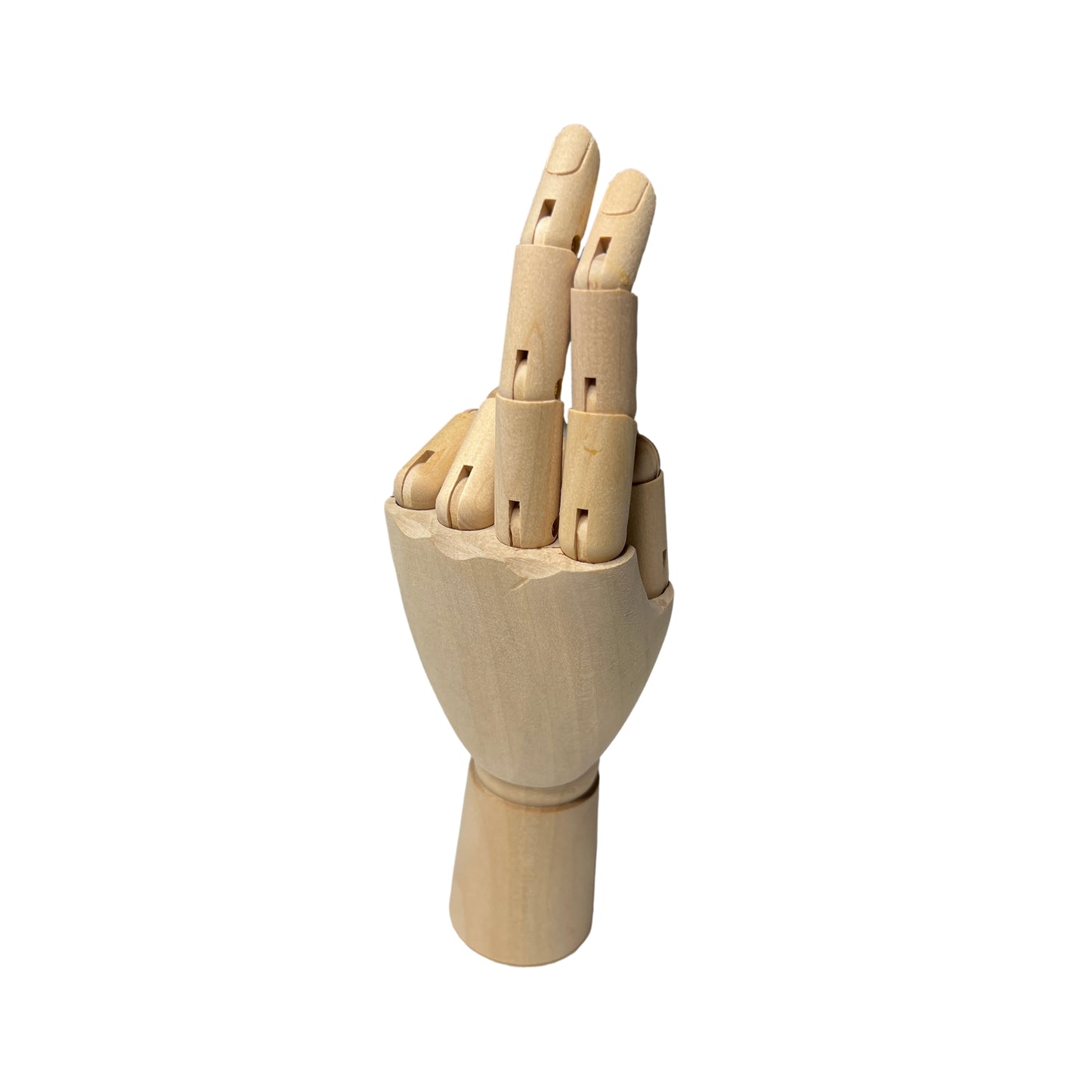 Small Wooden Left Hand Manikin 18cm (7")